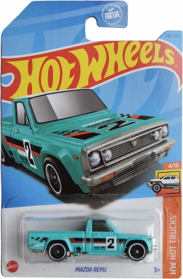 HOT WHEELS MAZDA REPU 147/250 1:64 HW HOT TRUCKS 4/10