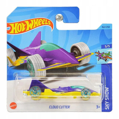 HOT WHEELS CLOUD CUTTER162/250 PURPER YELLOW 1:64 HW SKY SHOW 5/5