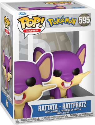 Funko Pop! Animation RATTATA PURPER /YELLOW