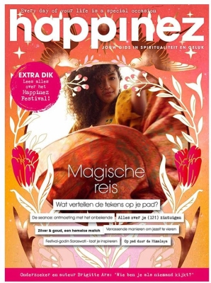 HAPPINEZ NUMMER 6 2025 MAGISCHE REIS TIJDSCHRIFT