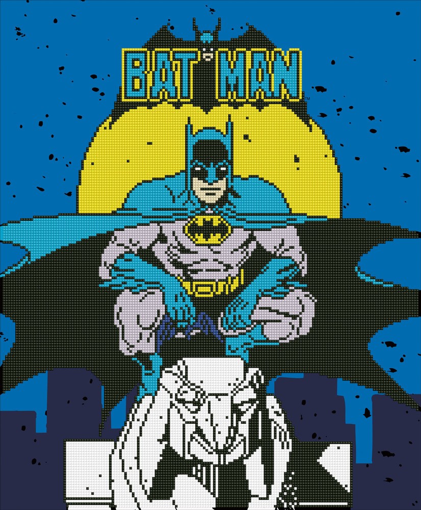 Batman Diamond Dotz: 46x57 cm (CD234000110)