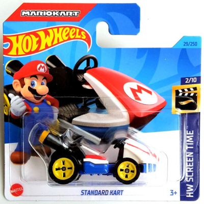 HOT WHEELS STANDARD KART MARIO 29/250 1:64 HW SCREEN TIME 2/10