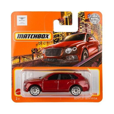 MATCHBOX BENTLEY BENTAYGA 82-100 METALIC RED (1:64)