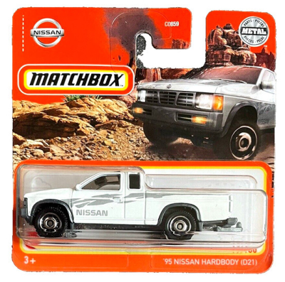 MATCHBOX '95 NISSAN HARDBODY (D21) WHITE PICK-UP 17-100 (HFR83-LA10)