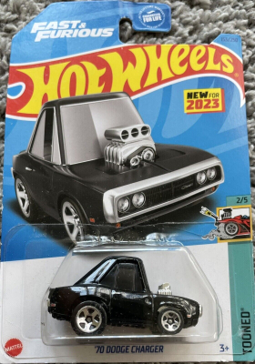 HOT WHEELS '70 DODGE CHARGER 153/250 HW TOONED 2/5 (1:64)