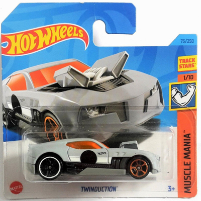 HOT WHEELS TWINDUCTION GREY 73/250 (1:64) HW MUSLE MANIA 1/10