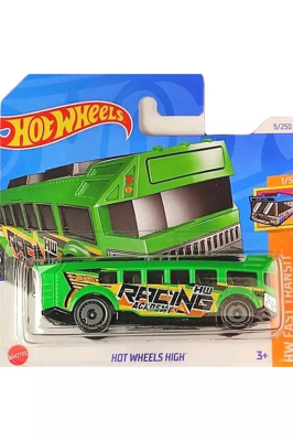 HOT WHEELS HIGH GREEN 5/250 HW FAST TRANSIT 1/5 (1:64)