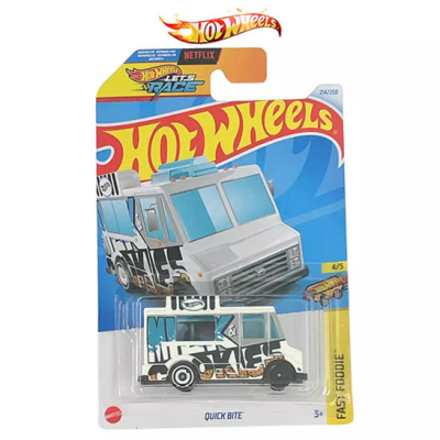 HOT WHEELS QUIK BITE COOKIES BUS 214/250 1:64  HW FAST FOODIE 4/5