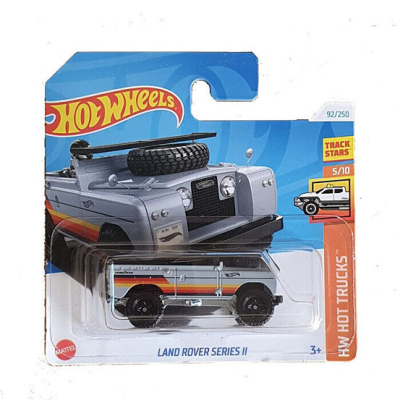 HOT WHEELS LAND ROVER SERIES 2 92/250 1:64 GREY HW HOT TRUCKS 5/10