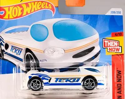 HOT WHEELS DEORA II WHITE 208/250 1:64 HWTHEN AND NOW 4/10