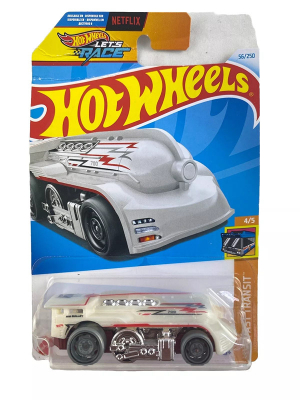 HOT WHEELS WEST COAST FLYER WHITE 56/250 (1:64) HW FAST TRANSIT 4/5
