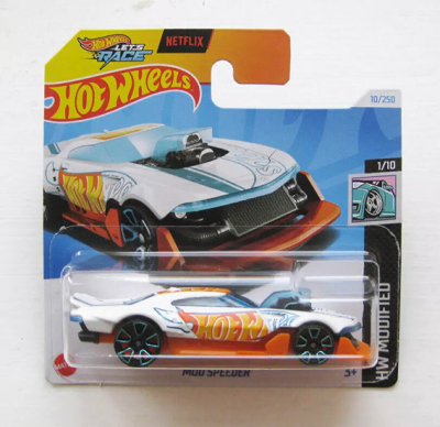HOT WHEELS MOD SPEEDER ORANGE 10/250 1:64 HW MODIFIED 1/10