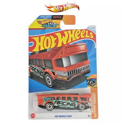 HOT WHEELS HIGH 5/250 ORANGE 1:64 HW FAST TRANSIT 1/5