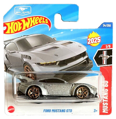 HOT WHEELS GORDON MURRAX AUTOMOTIVE T33 SILBER METALIC 90/250 HW FACTORY FRESH 4/5