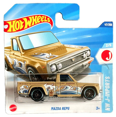 HOT WHEELS MAZDA REPU SAND 47/250 1:64 HW J-IMPORTS 2/5