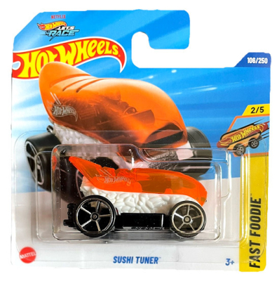 HOT WHEELS SUSHI TUNER 106/250 1:64 HW FAST FOODIE 2/5 (2025)