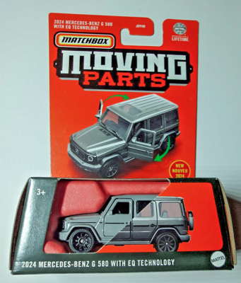 MATCHBOX MERCEDES-BENZ G 580 WITH EQ TECHNOLOGY GREY METAL (1:64) JDY48