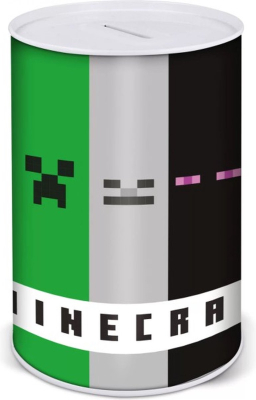 MINECRAFT SPAARPOT BLIK15x10 ROND