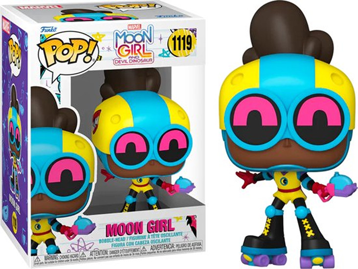 Funko Pop! Marvel: Moon Girl & Devil Dino - Moon Girl - CONFIDENTIAL 1119